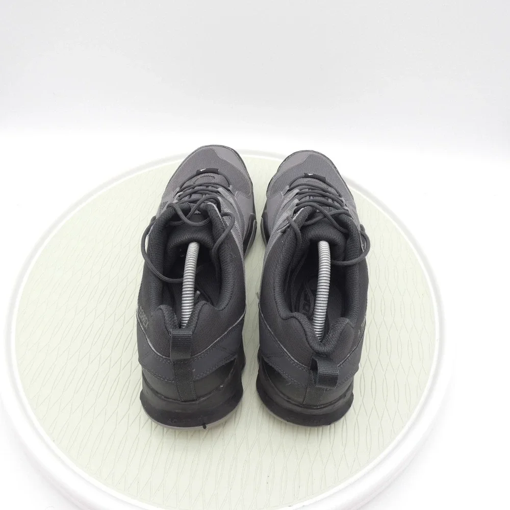 Adidas Terrex AX3 Grey Black Hiking Shoes Mens Size 12 CM7728 Low Top Trail